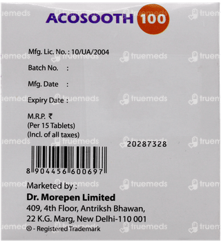 Acosooth 100 Tablet 15